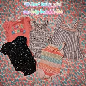 "0-3m" baby girl variety bundle lot 💖💋